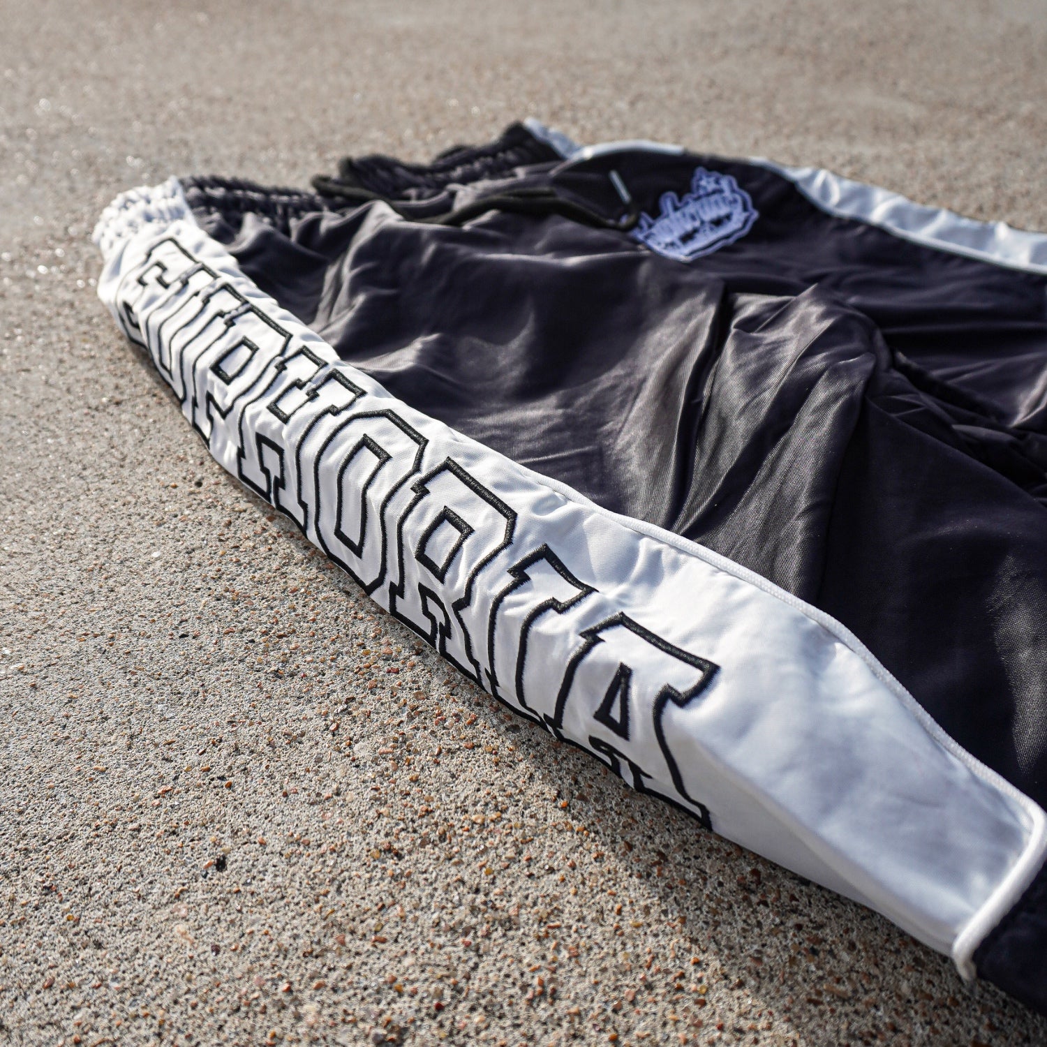 “Mesh” Summer Track Pant - Black