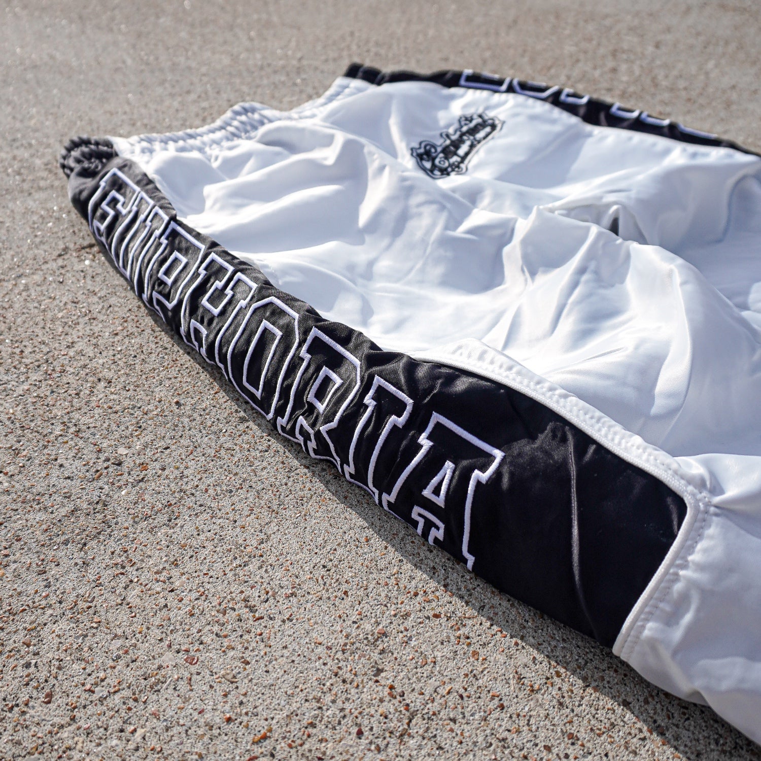 “Mesh” Summer Track Pant - White