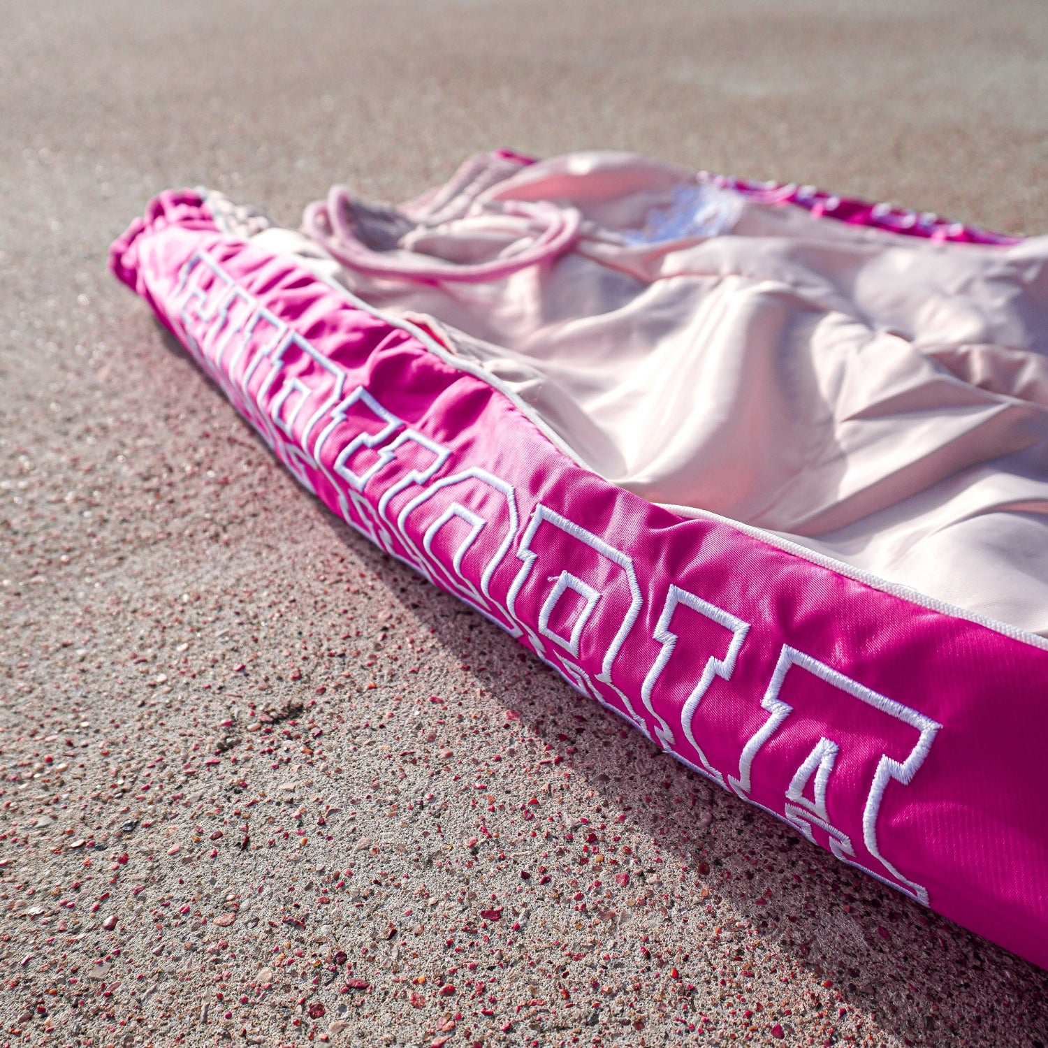 “Mesh” Summer Track Pant - Pink