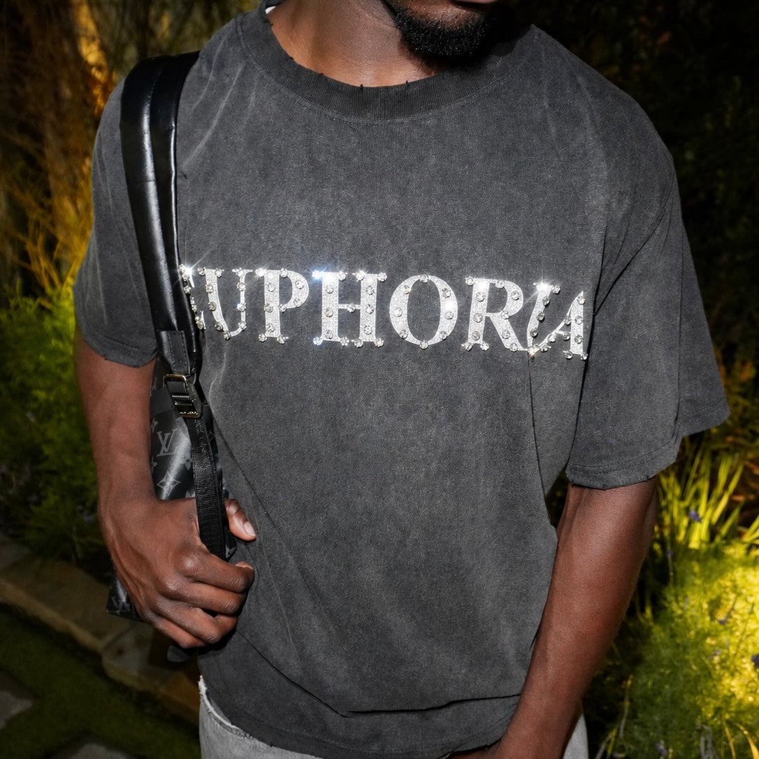 "Diamond" Tee - Grey