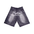 “Diamond” Jorts - Gray