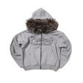 "Arctic Fox" Zip Up - Grey