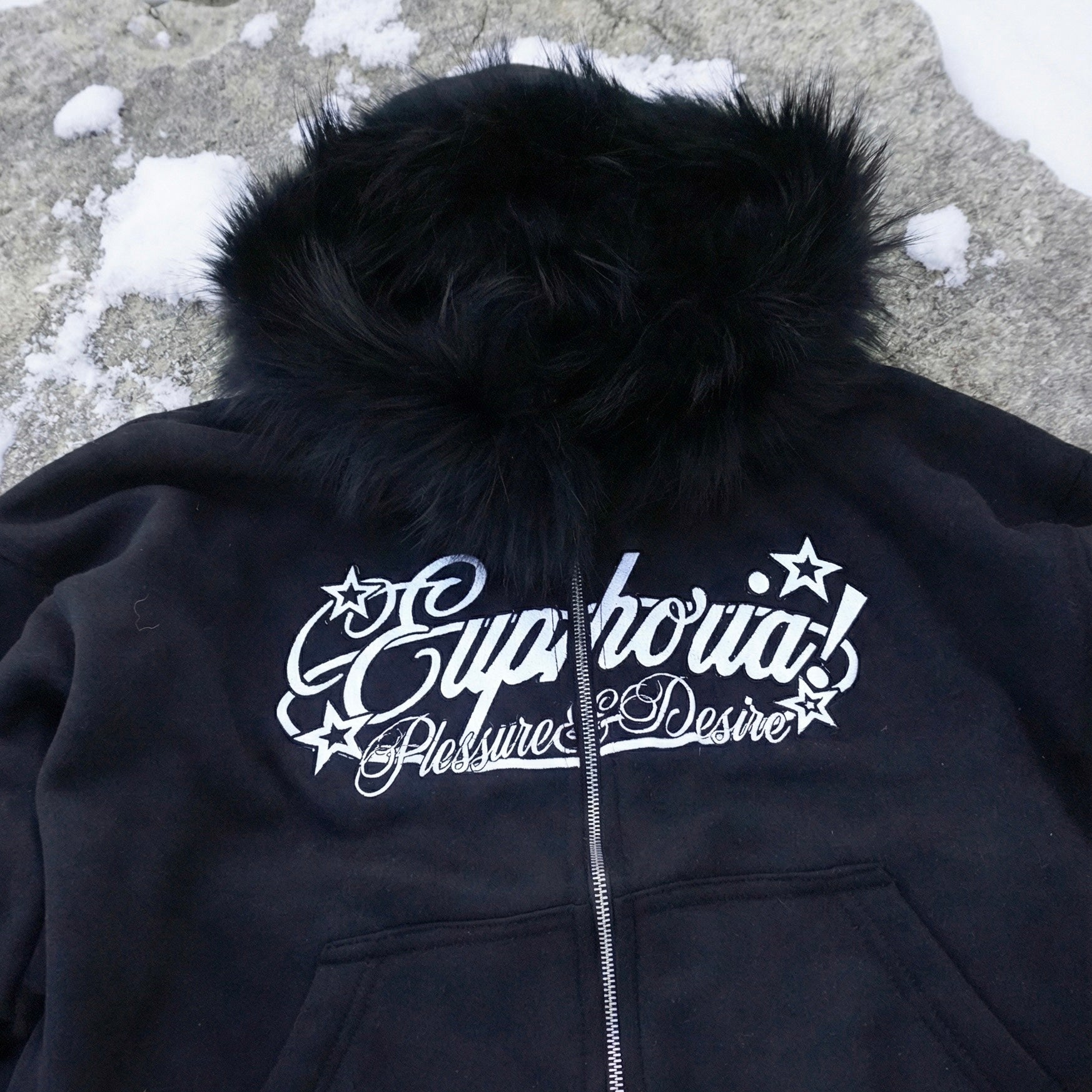 EUPHORIA ZIP-UP フーデイ　ald1 キムゴヌ　韓国　ポップアップ Arctic Fox