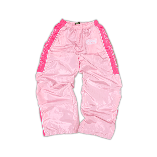 Euphoria! Summer Mesh Track Pant - Pink