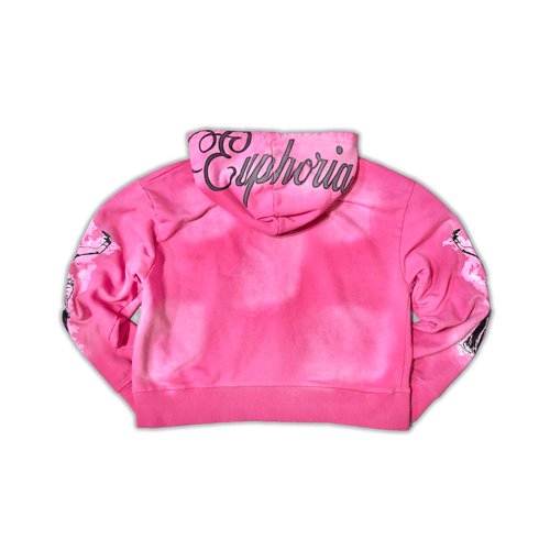 Pleasure & Desire” Zip Up - Pink – Euphoria!